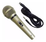 Microfone Dinâmico Carol Mud-515 Profissional Com Cabo