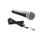 Microfone Dinâmico Com Cabo 2 Metros Eletromex EL-5004 - Altomex/Eletromex