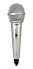 Microfone Dinâmico Com Fio Igreja Karaoke Bar Cabo MT-1018 Cinza