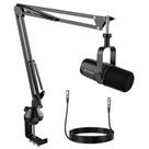 Microfone dinâmico FDUCE XLR SL40X para gravação vocal