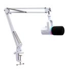 Microfone dinâmico FEELWORLD PM1 XLR USB com suporte de braço Boom