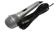 Microfone Dinâmico Karaokê Mxt M-1800 Cabo 3 Mts. Plug P10