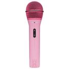Microfone Dinâmico Portátil Samson Q2U USB e XLR com Padrão Polar Cardioide para Podcast e Transmissão ao Vivo (Rosa)