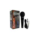 Microfone Dinâmico Preto Brilhante MC200 Microfone Dinâmico Preto Brilhante MC200