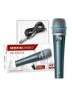 Microfone Dinamico Pro Btm-57A Metal - Profissional Com...