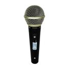 Microfone Dinâmico Profissional Leson Sm58 Plus Preto