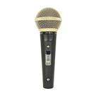 Microfone Dinamico Profissional Leson Sm58 Plus Preto Microfone Dinamico Profissional Leson Sm58 Plus Preto