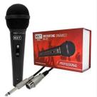 Microfone Dinâmico Profissional Preto c/ fio - MXT - M-235