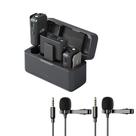 Microfone DJI Mic Sistema de tela sensível ao toque OLED sem fio para 2 pessoas