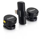 Microfone Duplo de Lapela USB-C para Smartphones KMF4-C Microfone Duplo de Lapela USB-C para Smartphones KMF4-C
