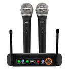 Microfone duplo digital sem fio UHF-202 MXT profissional