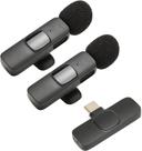 Microfone Duplo Lapela Sem Fio 2 Em 1 Plug And Play K9 Microfone Duplo Lapela Sem Fio 2 Em 1 Plug And Play K9