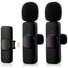 Microfone Duplo Sem Fio p/ iPhone iPad Plug & Play