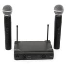 Microfone Duplo Sem Fio Wireless Unidirecional Profissional Microfone Duplo Sem Fio Wireless Unidirecional Profissional
