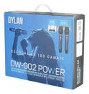 Microfone DW-902 Power Sem Fio UHF - Dylan