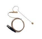 Microfone dylan headset dh 77 condensador ominidirecional cabeca bege