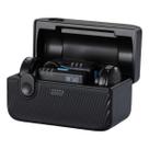 Microfone dylan sem fio duplo tm-6 com receptor portatil usb