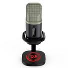 Microfone echowave rgb redragon preto - gm305