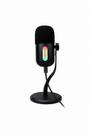 Microfone Gamer Condensador Star Import MK06 USB RGB Cardioide PC Streaming Podcast YouTube Plug and Play Com Botão Mute