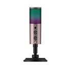 Microfone Gamer Rise Mode Elite 06 RGB, USB-C, Estilo Retrô Podcast, Preto e Ocre - RM-ME-06-BOC