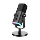 Microfone Gamer USB XLR Fifine Streaming AM8 Preto