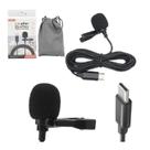 Microfone Generico De Lapela Entrada Tipo C Mic0039