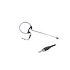 Microfone Headset c/fio,Unilateral,Cápsula 4 mm,Rosca Externa,Preto p/ Bodypack Karsect, JWL, Kadosh