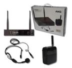 Microfone Headset Sem Fio AKG WP300 Sport UHF 4 Canais Microfone Headset Sem Fio AKG WP300 Sport UHF 4 Canais