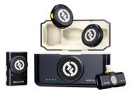 Microfone Hollyland Lark M2 Mini Combo Sem Fio Preto