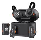 Microfone Hollyland Lark M2s Ultimate Combo Sem Fio Preto