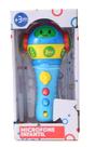 Microfone Infantil - Com luzes e som - Azul TERRACO Microfone Infantil - Com luzes e som - Azul TERRACO