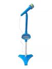 Microfone infantil com pedestal e auxiliar