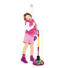 Microfone Infantil com Pedestal - Karaokê Fabuloso Barbie - Fun Divirta-se Microfone Infantil com Pedestal - Karaokê Fabuloso Barbie - Fun Divirta-se