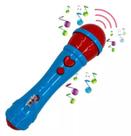 Microfone Infantil Sai Voz Toca Musica Brinquedo e musica