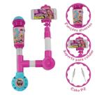 Microfone Infantil Suporte Para Celular E Cabo P2 Bbr Toys