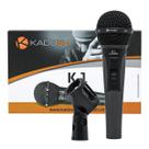 Microfone Kadosh K-1 Profissional + Bag + Cachimbo Cor Preto