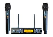 Microfone Kadosh K402M Sem Fio Duplo Uhf