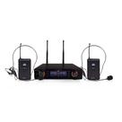 Microfone Kadosh K492HH Headset Duplo Sem Fio UHF
