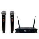 Microfone kadosh sem fio duplo kds-w392 m