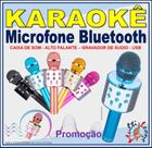Microfone Karaokê com Caixa de Som Acoplada e efeitos de voz - Kapbom Microfone Karaokê com Caixa de Som Acoplada e efeitos de voz - Kapbom