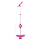 Microfone Karaoke com Pedestal Use no Celular Menina Cantar Criança