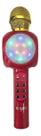 Microfone Karaoke S Fio Bluetooth Speaker Usb Vermelho
