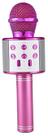 Microfone karaokê Sem Fio Rosa Portátil Player De Pink Karaokê