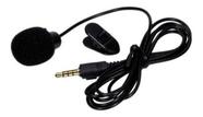 Microfone Lapela Celular Smartphone Profissional Stereo P3