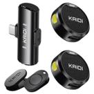 Microfone Lapela Com Imã Tipo C Anti Ruido Redondo Kaidi