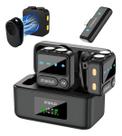 Microfone Lapela Duplo Compatível com iPhone Android Anti Ruído C/ Imã Microfone Lapela Duplo Compatível com iPhone Android Anti Ruído C/ Imã