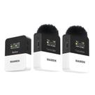 Microfone Lapela Duplo Digital Sem Fio Mamen Kt-w1