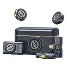 Microfone Lapela Duplo Sem Fio Hollyland Lark M2 Combo Preto Microfone Lapela Duplo Sem Fio Hollyland Lark M2 Combo Preto