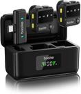 Microfone Lapela, Microfone De Lapela Sem Fio, Microfone Para Celular Com à Prova De Vento, Tipo-C