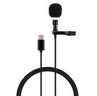 Microfone Lapela omni,USB tipo C p/ Smartphone,Tablet,computador,c/ Bag